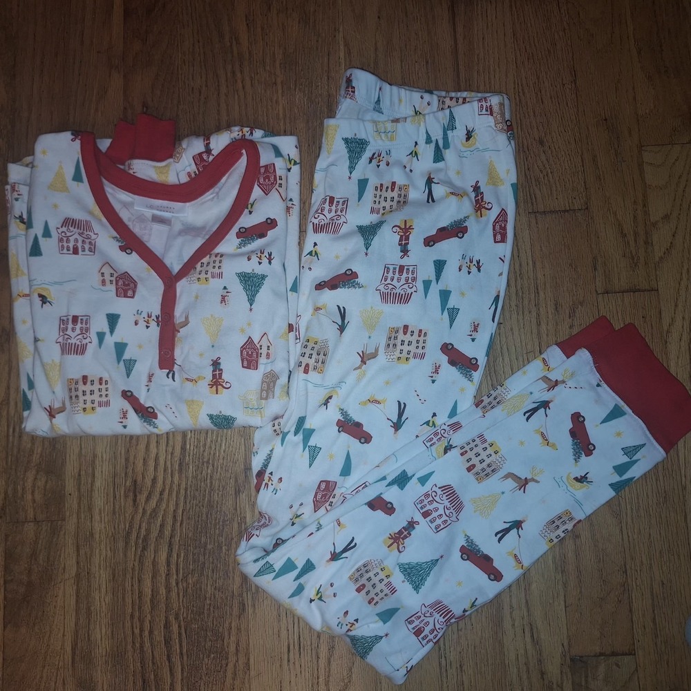 Lauren Conrad Jammies for Your Family Holiday Pajama Set Small  Matching Cotton